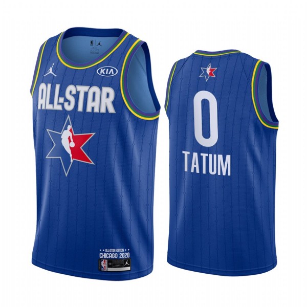 NBA Boston Celtics Trikot Jayson Tatum 0 2020 All-Star Jordan Brand Blau Swingman - Herren